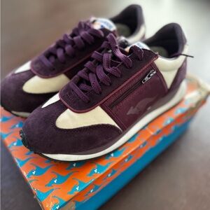BNIB Kangaroo Shoes Eggplant Purple